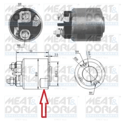 Solenoid Switch, starter